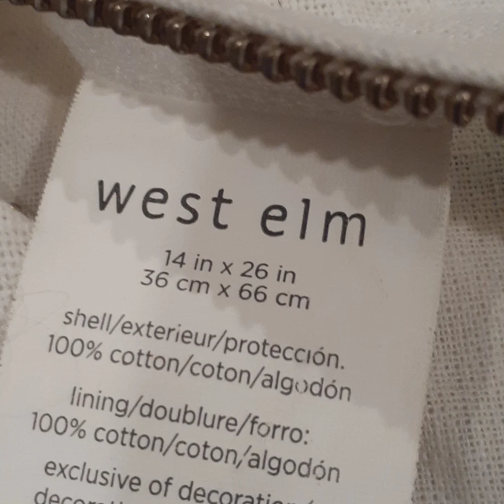 West elm collection cushion covers